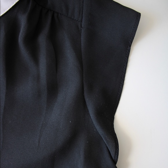 Joe Fresh Sheer Button Up Blouse - Picture 2 of 4